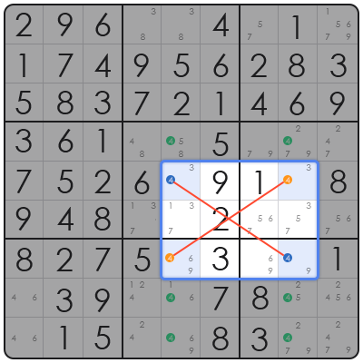color sudoku board game